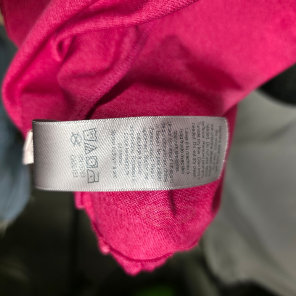 Champion C9 Duo Dry Pink Heather Racerback Tank Top with Built-in Bra Small - Picture 8 of 9